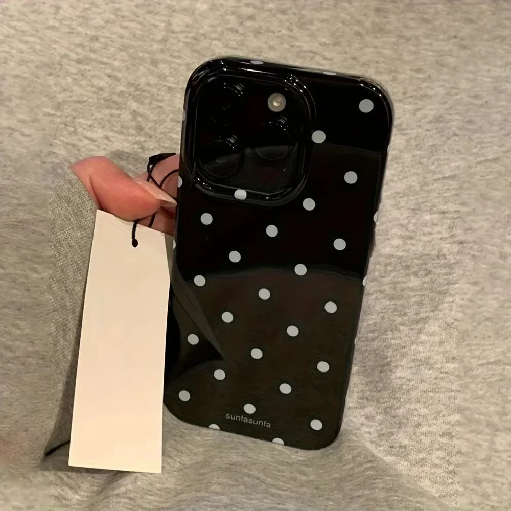 Polka Dot Silicone Case