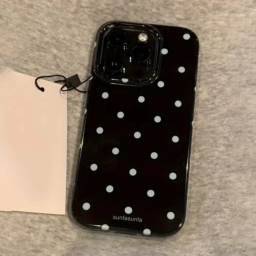 Polka Dot Silicone Case