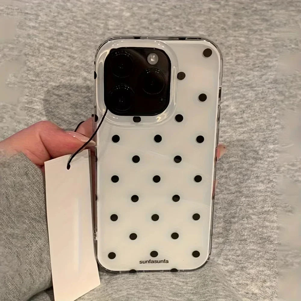 Polka Dot Silicone Case