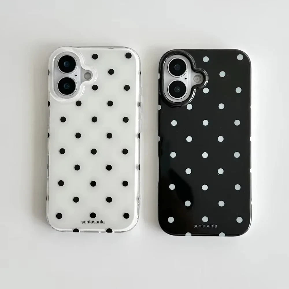 Polka Dot Silicone Case