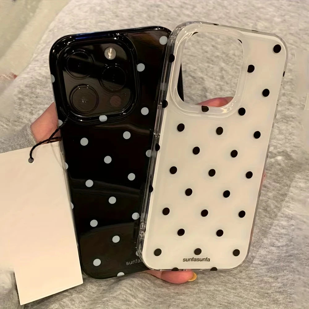 Polka Dot Silicone Case