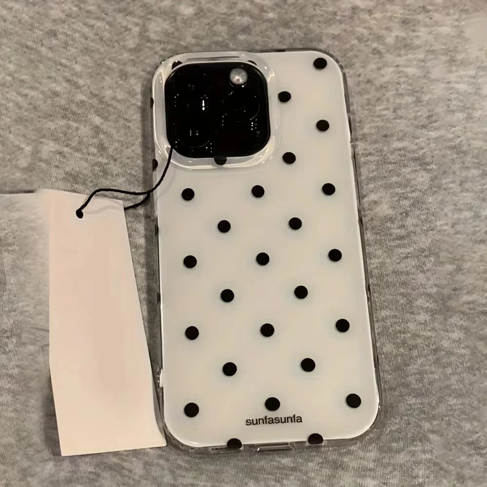 Polka Dot Silicone Case