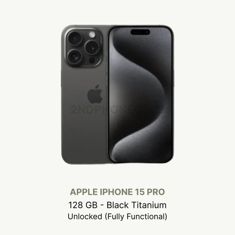iPhone 15 Pro Unlocked