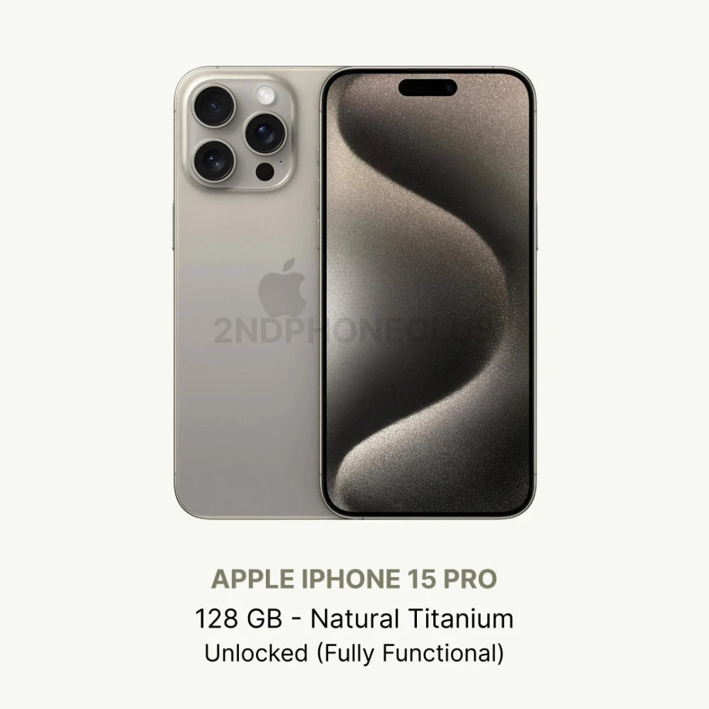 iPhone 15 Pro Unlocked