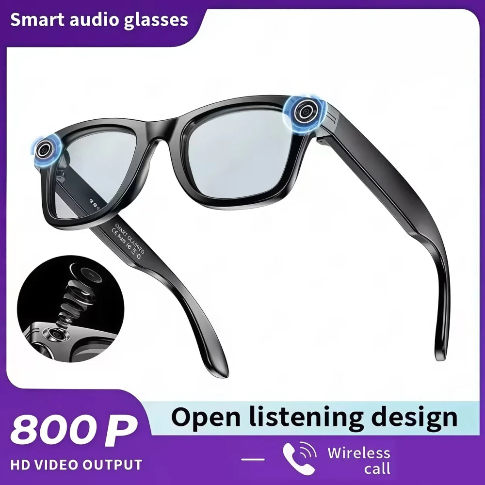 AI Smart Glasses 8MP
